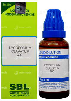 Sbl Lycopodium Clavatum 30C Dilution 30Ml